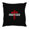 jesus highway to heaven Throw Pillow