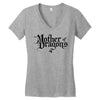 mother of dragons (2) Women's V-Neck T-Shirt