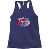 rhino splat Racerback Tank