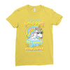 5  unicorn stab idiots Ladies Fitted T-Shirt