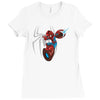 mega spidy Ladies Fitted T-Shirt