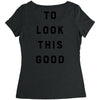 It Took Me 50 Years To Look This Good Women's Triblend Scoop T-shirt