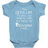 geek life Baby Bodysuit