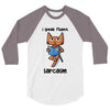 sarcasm 3/4 Sleeve Shirt