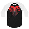 love red 3/4 Sleeve Shirt