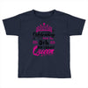 Celebrating With the 8th Birthday Queen Toddler T-shirt