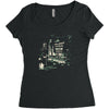 bullshit Women's Triblend Scoop T-shirt