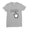 Copy Paste Matching Ladies Fitted T-Shirt