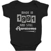 made in 1991 and still awesome Baby Bodysuit