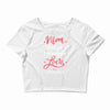 Mom Great Job I'm Awesome Love Happy Mother's Day Crop Top