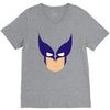 wolverine mask V-Neck Tee