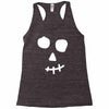 face skull Racerback Tank