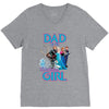 dad of the birthday girl V-Neck Tee