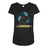 save the galaxy Maternity Scoop Neck T-shirt