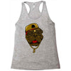 dog hip hop style Racerback Tank