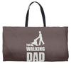 fathers day gift   the walking dad Weekender Totes