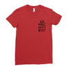 Magnifique With Crown Ladies Fitted T-Shirt