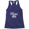 also available in sober t shirt Racerback Tank