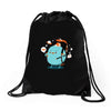 pluto is on vacations Drawstring Bags