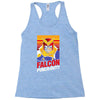 falcon punch out Racerback Tank