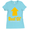 real elf Ladies Fitted T-Shirt