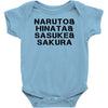 Naruto Hinata Sasuke Sakura T-Shirt Baby Bodysuit