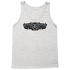 pinstripe 2 skull humor funny Tank Top
