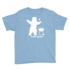 bear grills bbq funny Youth Tee