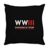 world war 3 Throw Pillow