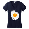 eggcat Women's V-Neck T-Shirt