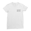 I Forgive You Ladies Fitted T-Shirt