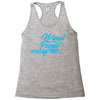normal people wassy me Racerback Tank
