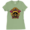 saucer crest Ladies Fitted T-Shirt