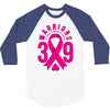 end breast cancer   39 warriors 3/4 Sleeve Shirt