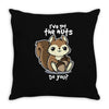 nuts Throw Pillow