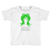 the green frog Toddler T-shirt