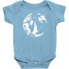 i shoot with my mind Baby Bodysuit