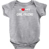 i love my crazy girl friend Baby Onesie
