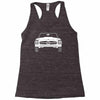 classic kult car auto vintage cabrio Racerback Tank