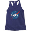 Nasa Parody Gay Racerback Tank