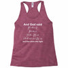 Maxwell EMR...And God Said Racerback Tank