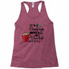 it's a christmas movies and hot chocolate kind of day Racerback Tank