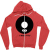 i miss you Zipper Hoodie