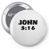 john 3 16 Pin-back button