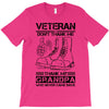 Veteran Don't Thank Me Thank My Grandpa Who Never Came Back T-Shirt