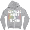 Sunrises House &amp; Techno Zipper Hoodie