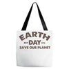 earth day shirt Tote Bags