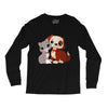 nice cat and dog Long Sleeve Shirts