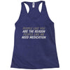 people like you Racerback Tank