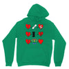 ls lesbian full heart Unisex Hoodie